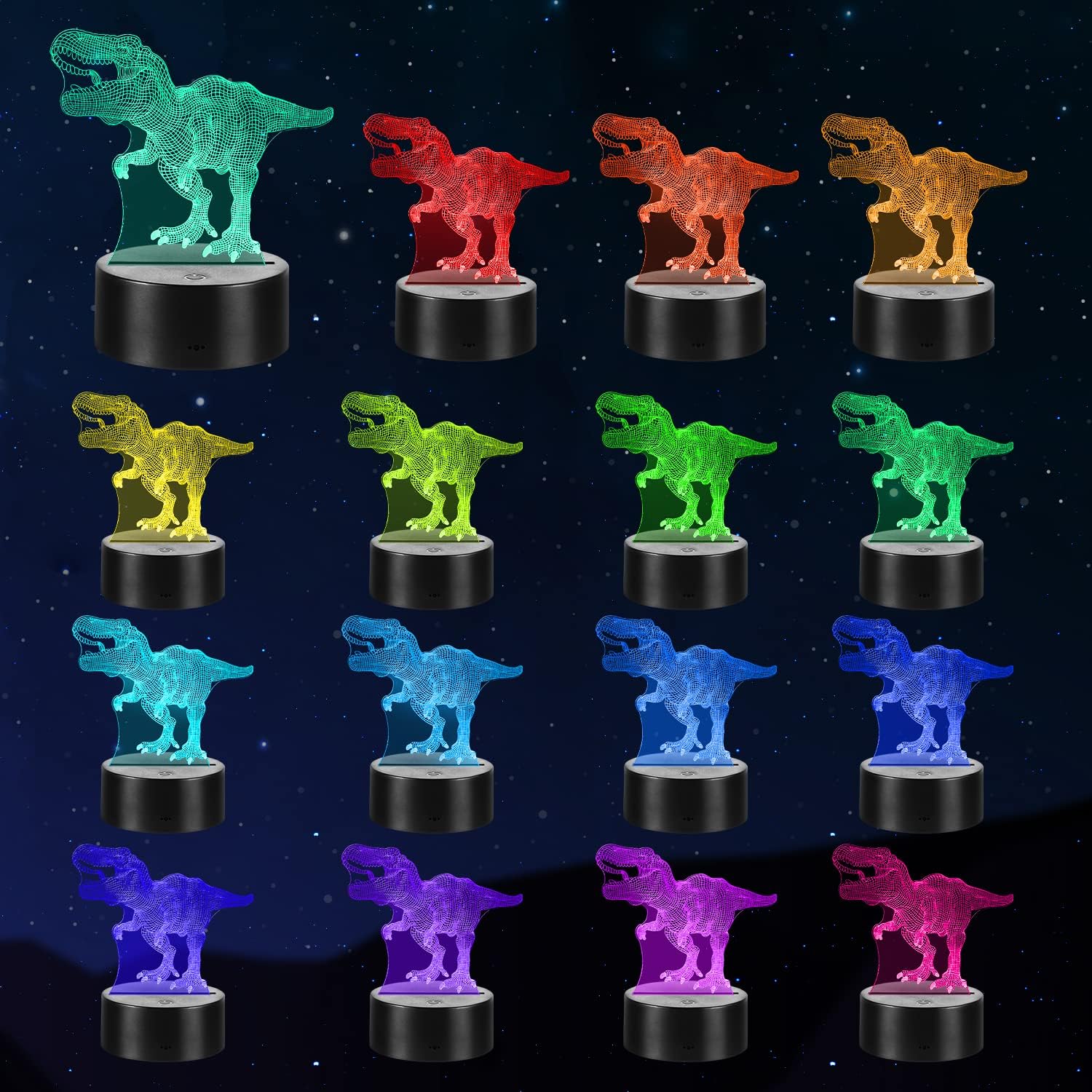 Dinosaur Night Light,3D