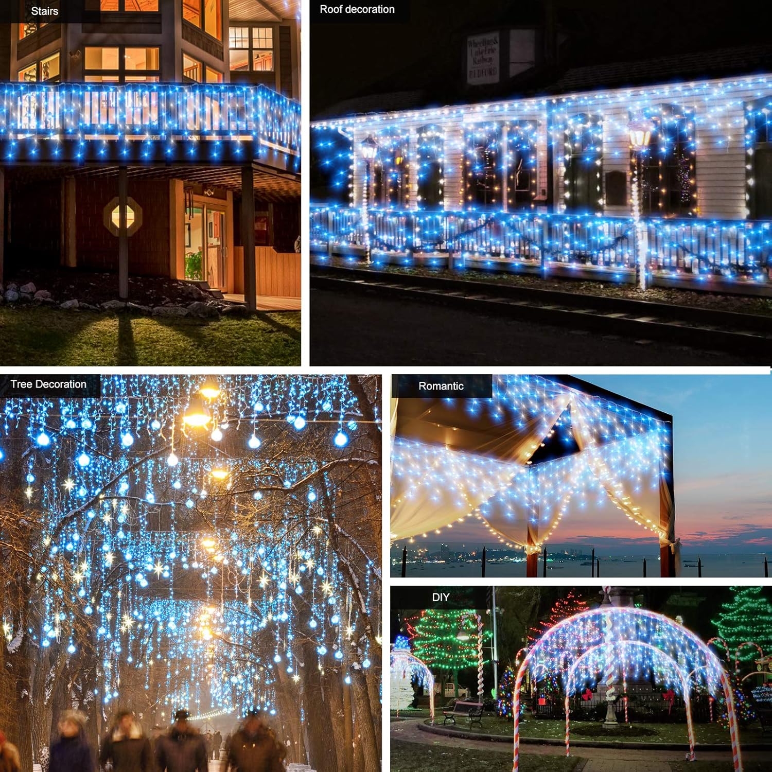 Outdoor Icicle Lights